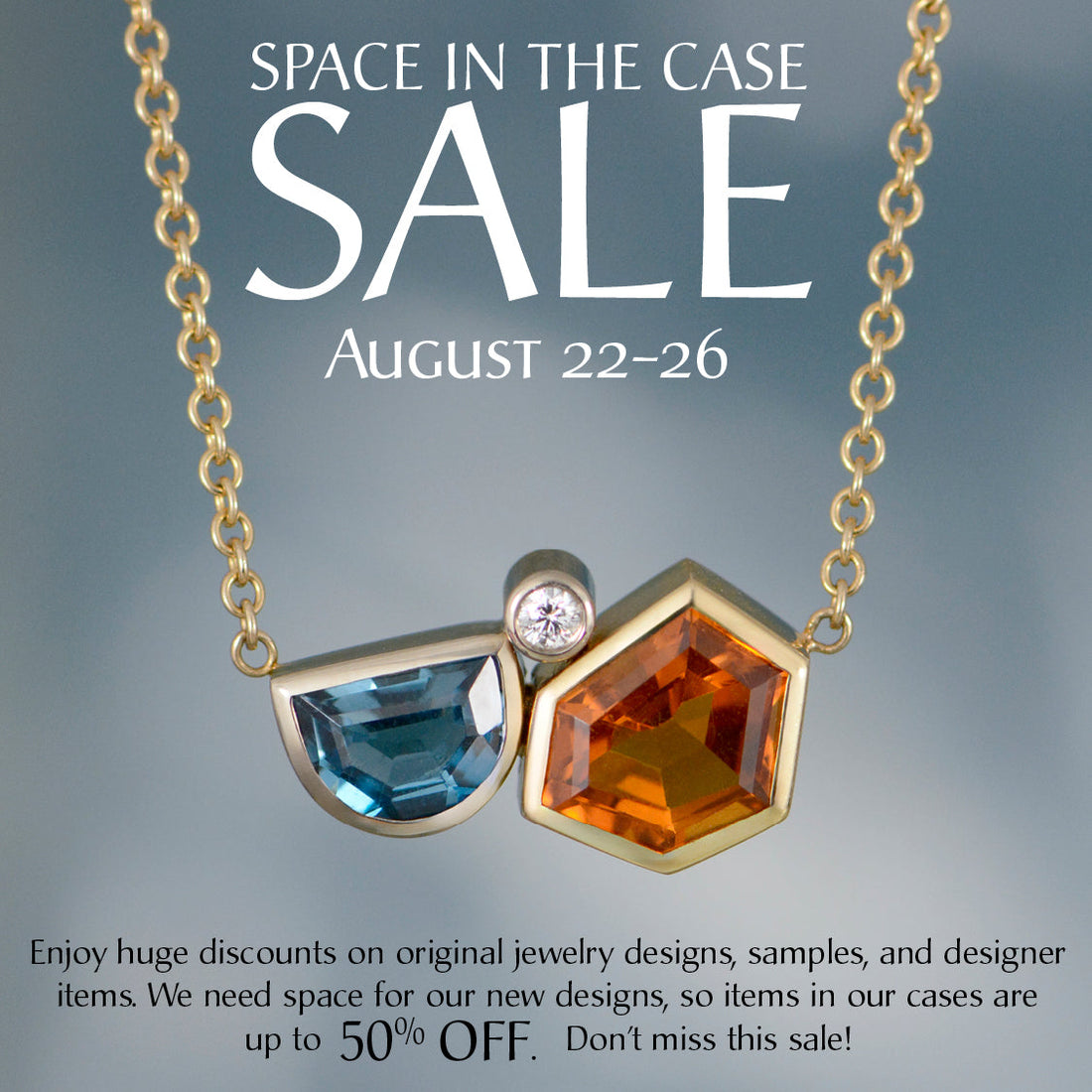 Space in the Case Sale: August 19-23!