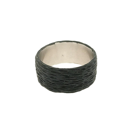 Wide Pebble Band