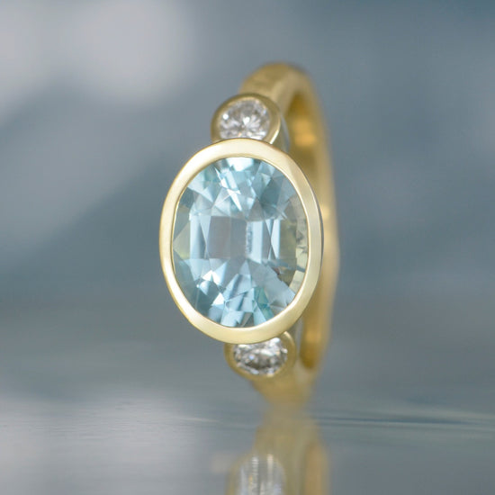 Aquamarine Ring