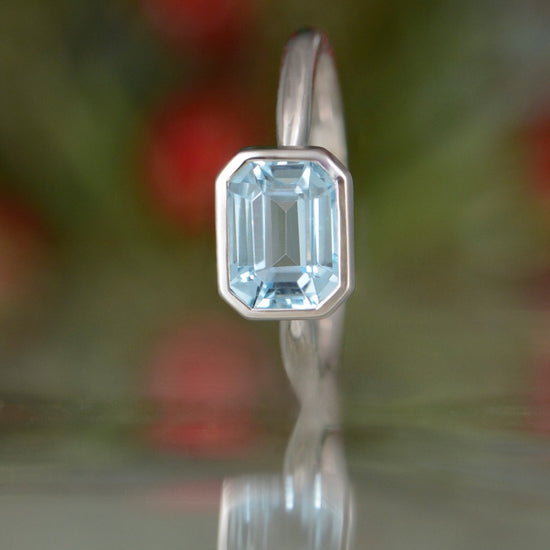 Sky Blue Topaz Ring