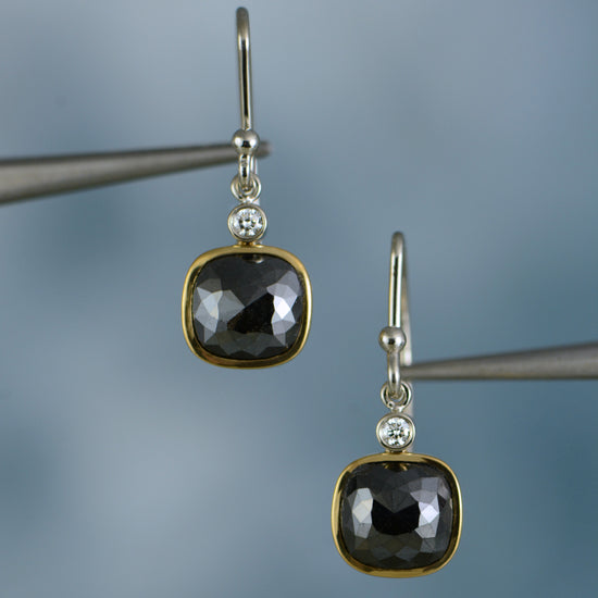 Black Diamond Earrings