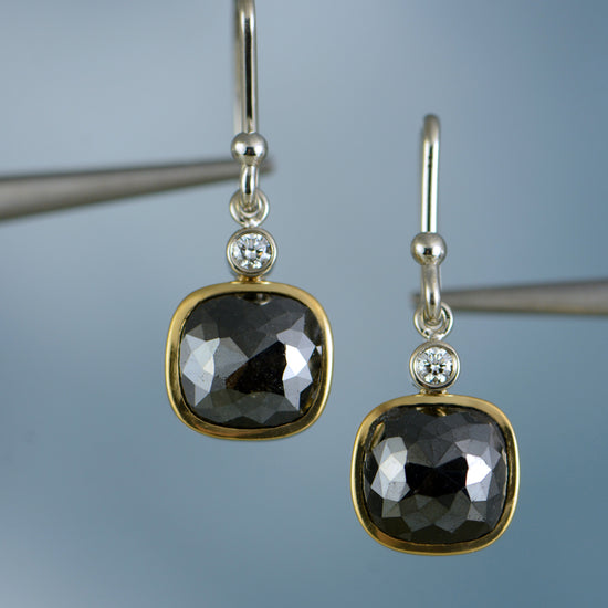 Black Diamond Earrings