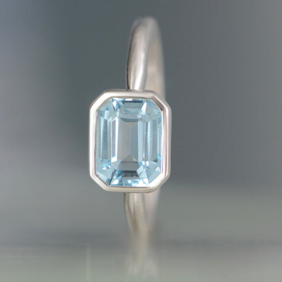 Sky Blue Topaz Ring