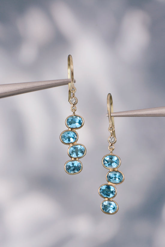 Topaz Dangle Earring