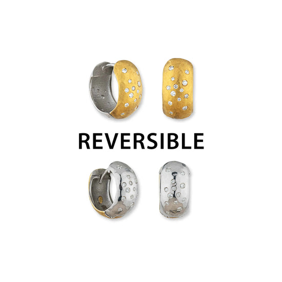 Chunky Reversible Hoops
