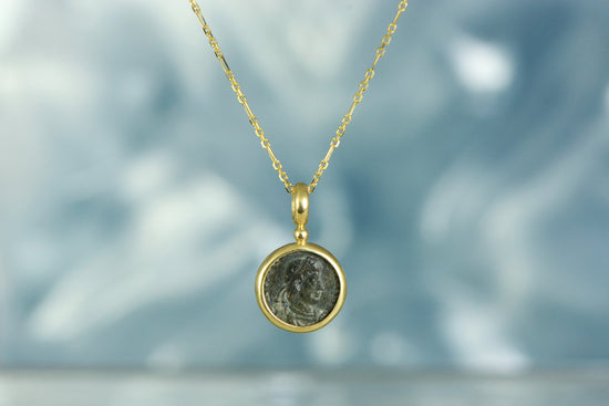 Ancient Roman Coin Pendant