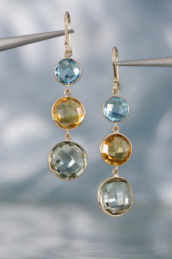 Gemstone Dangle Earring