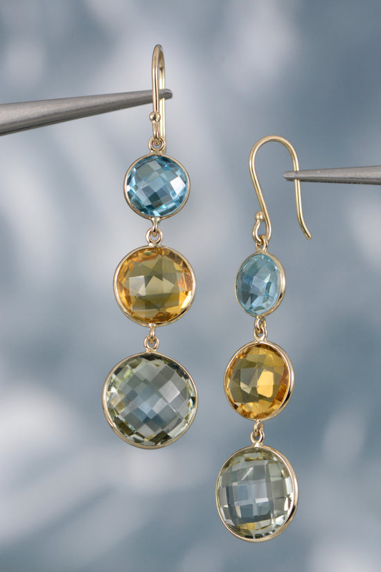 Gemstone Dangle Earring