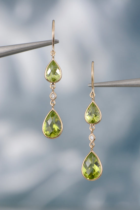 Peridot Dangle Earring