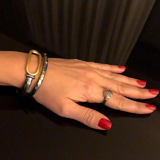 Peach Glow Ring