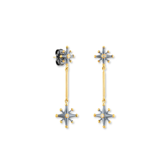 Starburst Dangle Earrings