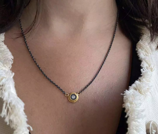 "Krista" Diamond Pendant