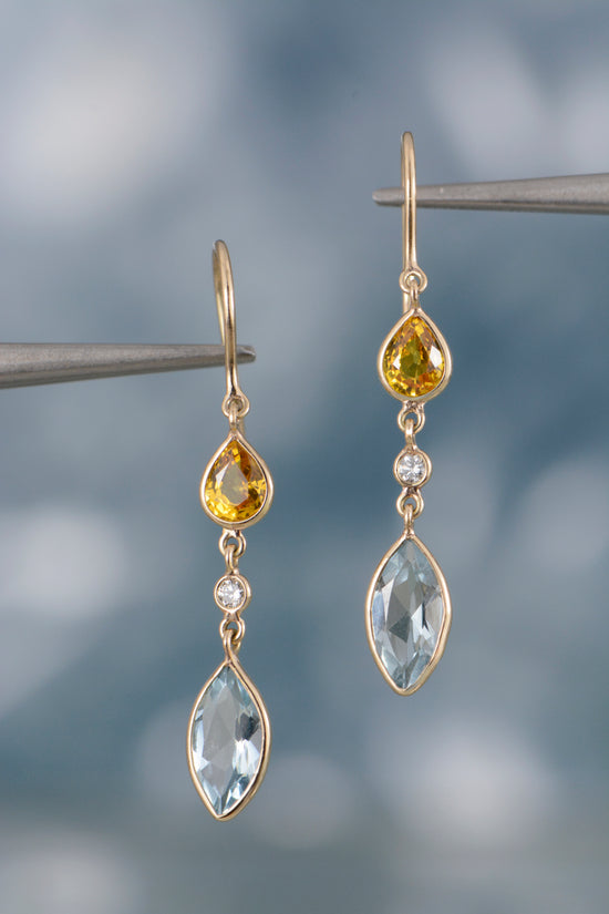 Gemstone Dangle Earring