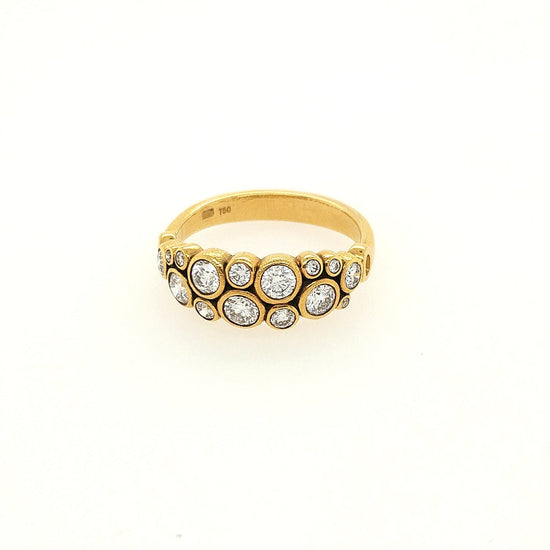 Diamond Cluster Ring