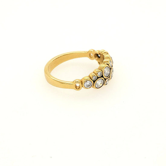 Diamond Cluster Ring