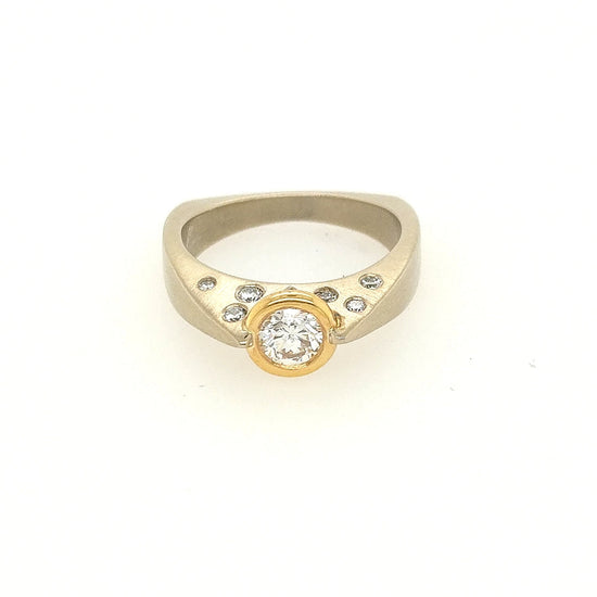 Diamond Bezel Ring