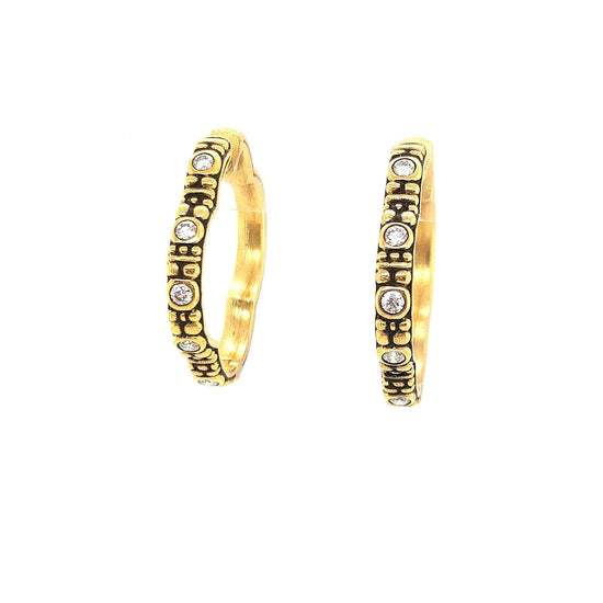 Quatrefoil Hoops