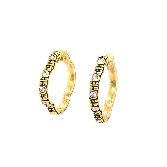 Quatrefoil Hoops