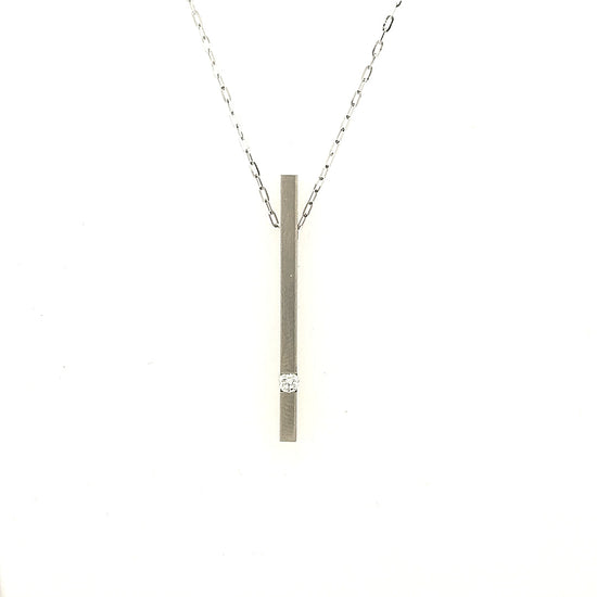 Diamond Stick Pendant