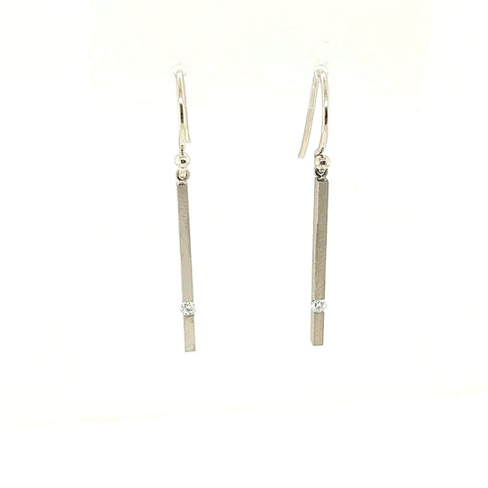Diamond Stick Earrings
