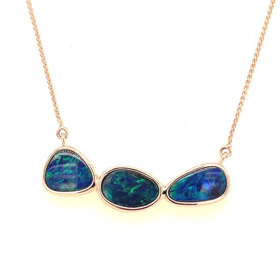 Triple Opal Pendant