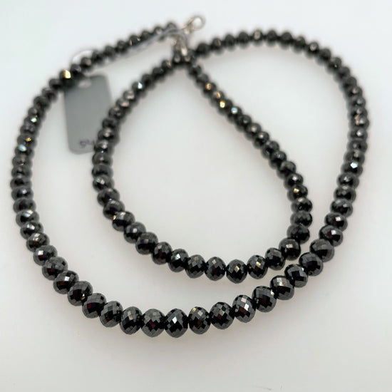 Black Diamond Strand Necklace