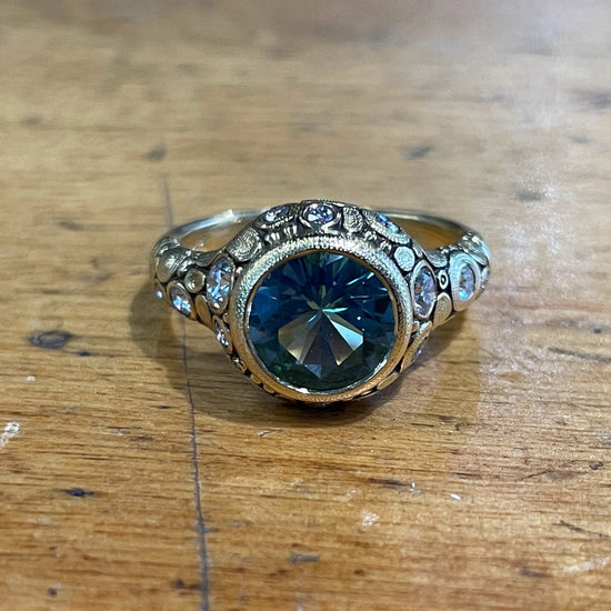 Tourmaline "Circle" Ring