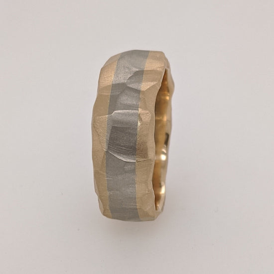 Two-tone Gold Band