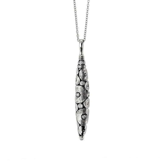 Platinum Shark Pendant