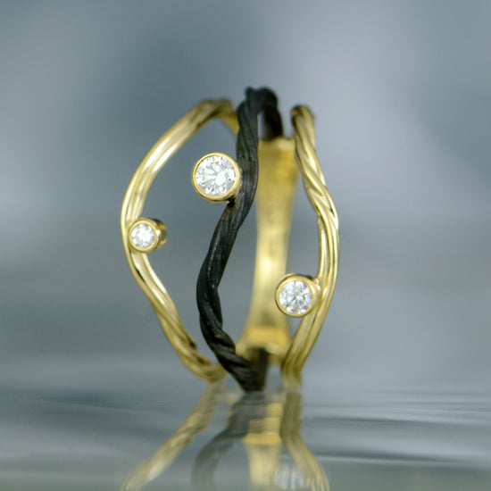Clover Diamond Ring