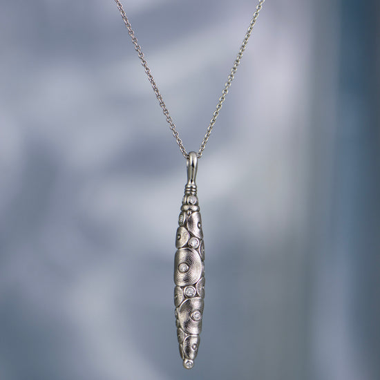Platinum Shark Pendant