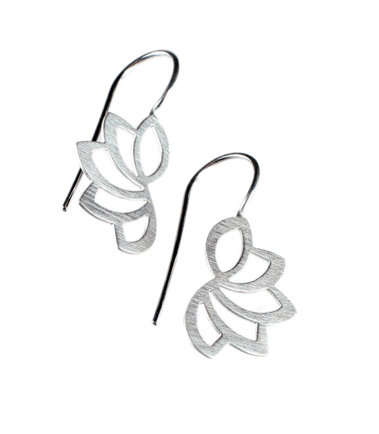 Lotus Wire Earrings